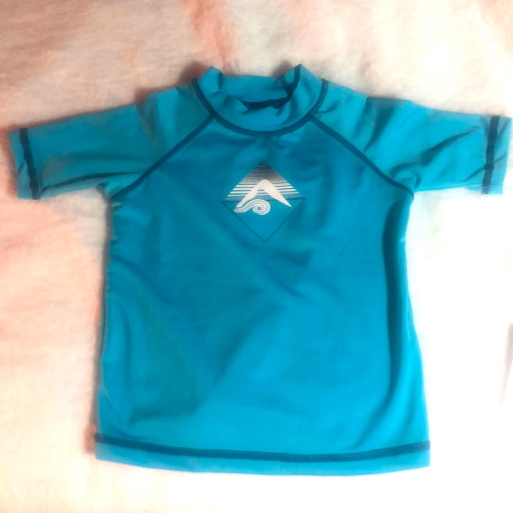 Kanu Surf - Swim Rash Guard Short sleeve shirt- 2T